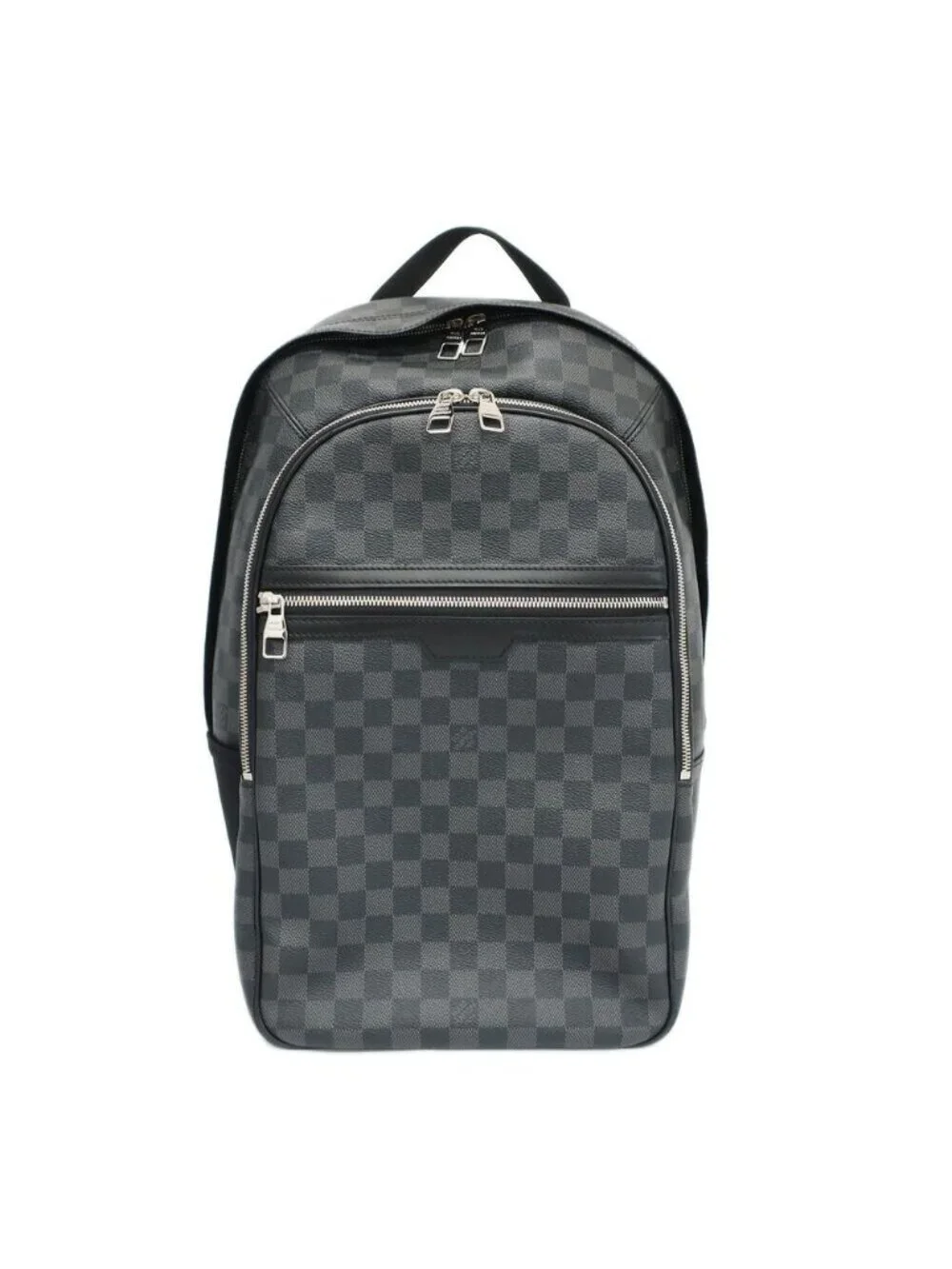 Louis Vuitton Ten Michael Backpack Damier Graphite Black Silver
